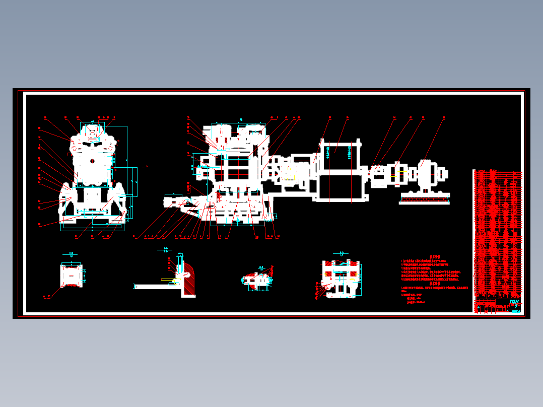 JS023-线材420中轧机设计