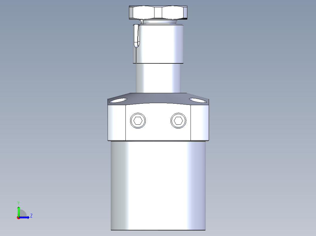 KOSMEKLHA0750-GL-Y60多系列多零件图纸模型左视图