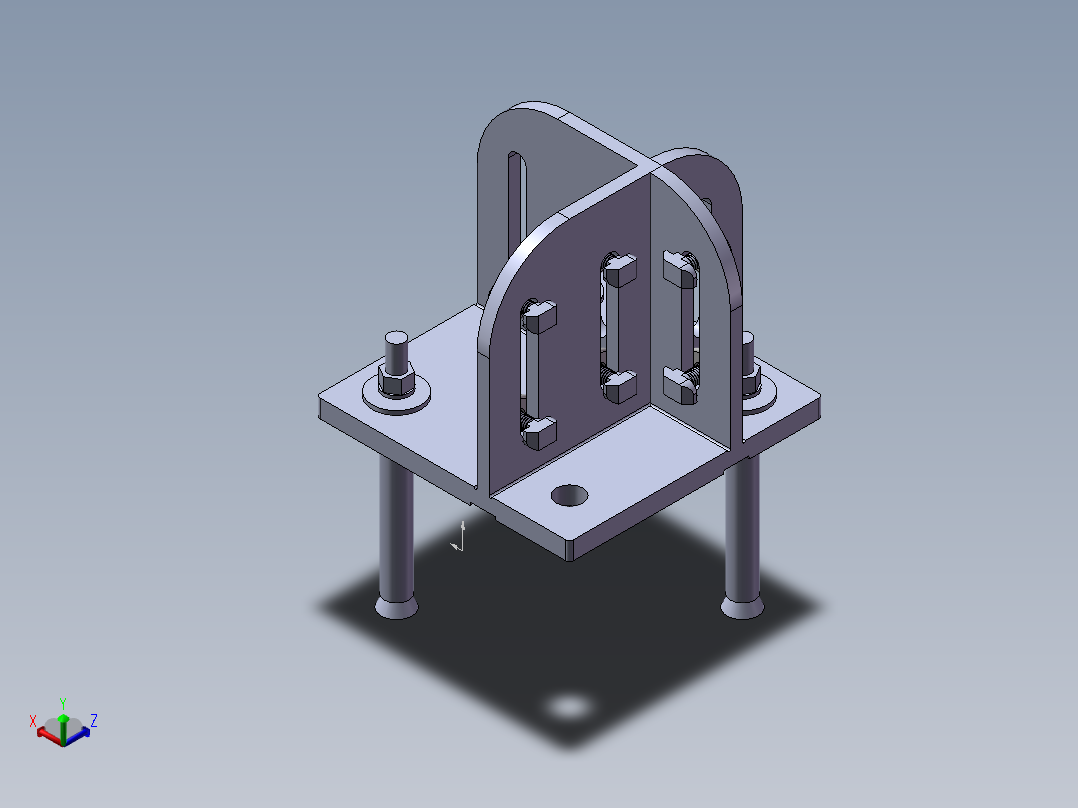 铝型材及其附件5.11.4080.STB正等轴测图