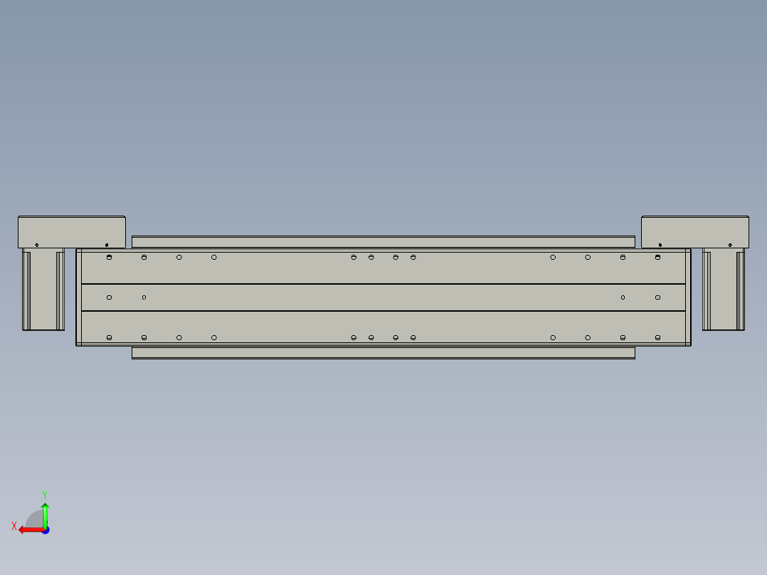 威洛博双电机滑台-VBF14S2-L50-S300-BLR-P40-C6后视图
