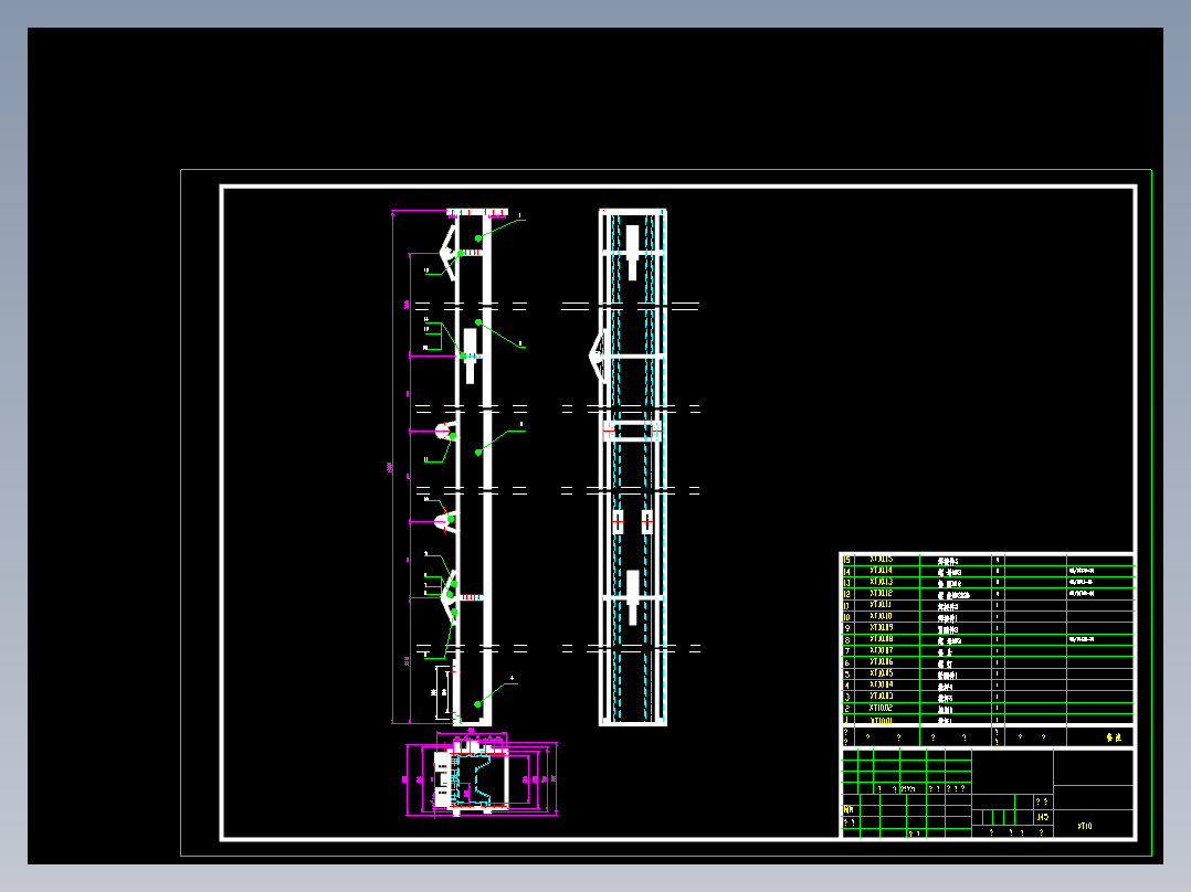 45T旋挖钻机桅设计50745