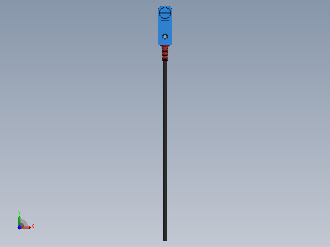 接近开关F3N-11DN04-N 电感式非屏蔽，上方感应，检测距离4mm前视图