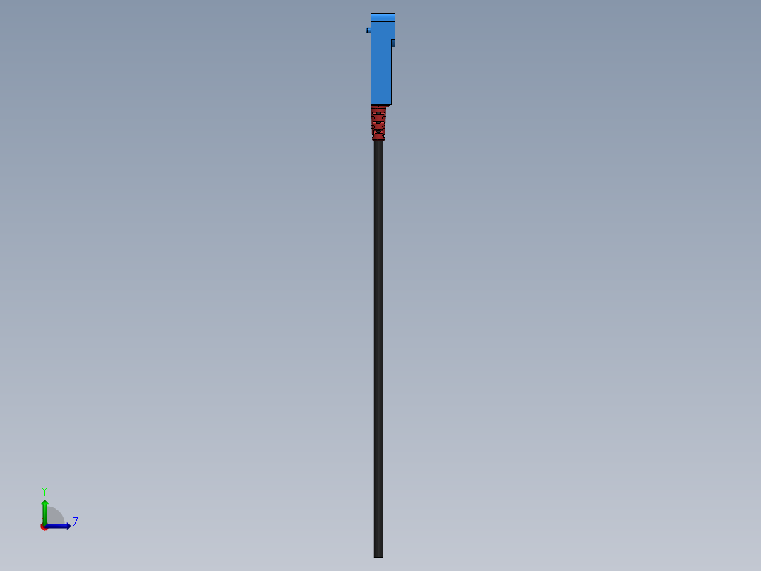 接近开关F3N-11DN04-N 电感式非屏蔽，上方感应，检测距离4mm左视图