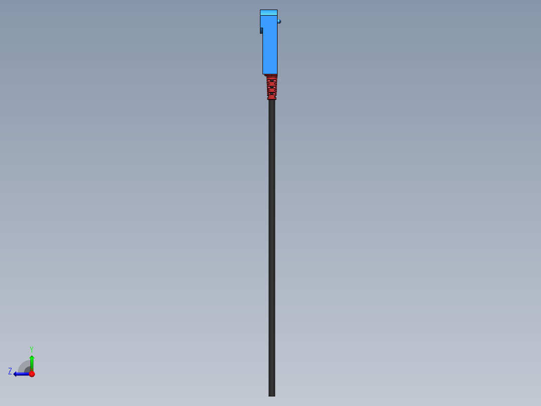 接近开关F3N-11DN04-N 电感式非屏蔽，上方感应，检测距离4mm右视图