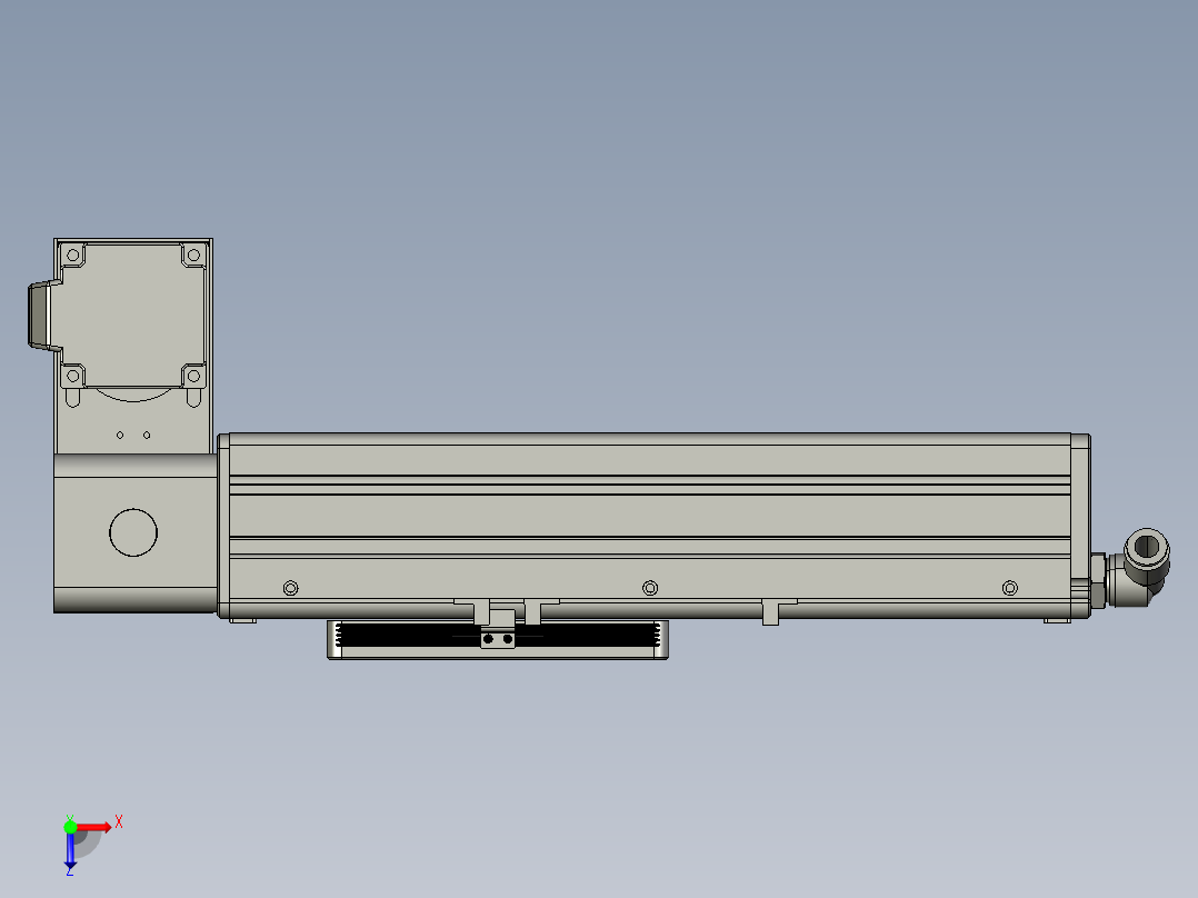 威洛博VBC12-S100-BLD-P40俯视图