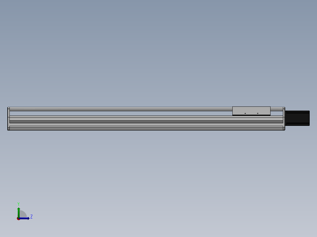 精密模组MY170-T10-850L-BC-P40B-C4-C左视图