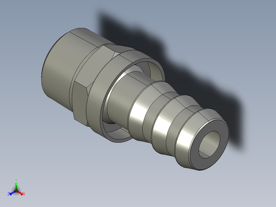 软管与硬管连接用工业通用接头0134_69_27