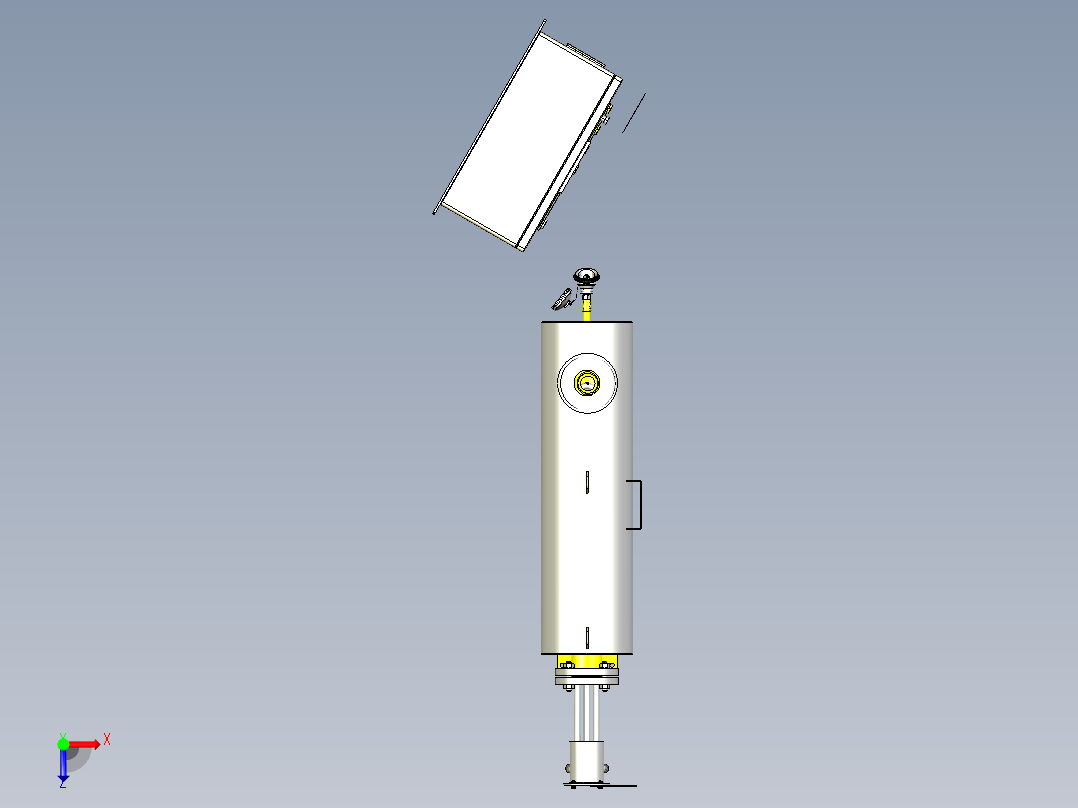 电加热器2俯视图