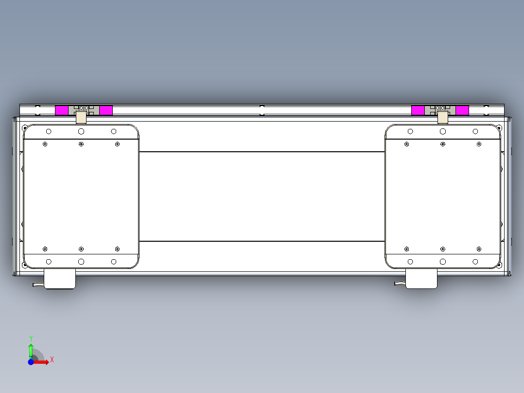 威洛博LC系列3d模型模组2LC22H1Y-S300前视图