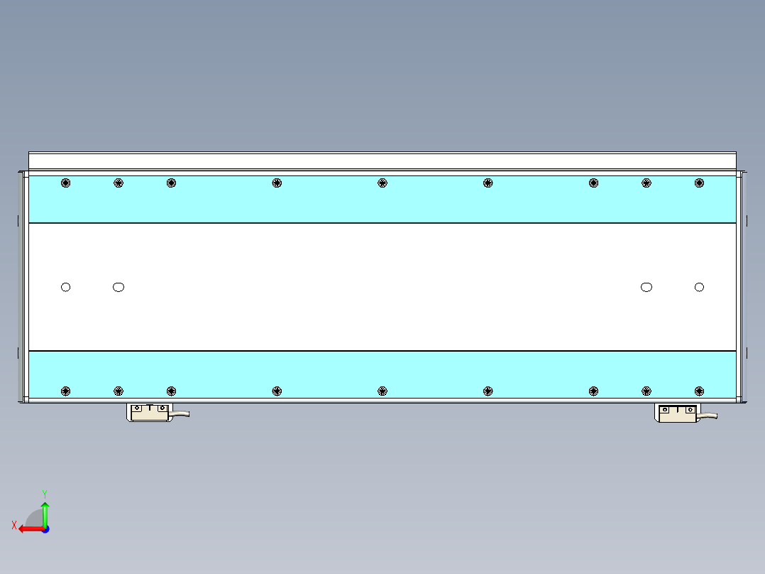 威洛博LC系列3d模型模组2LC22H1Y-S300后视图