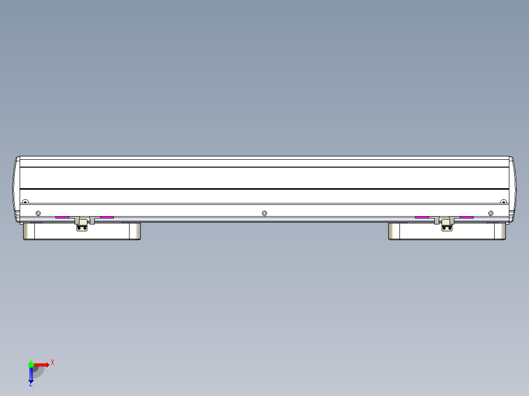 威洛博LC系列3d模型模组2LC22H1Y-S300俯视图