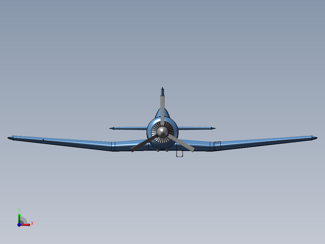 初教六 CJ-6 飞机前视图