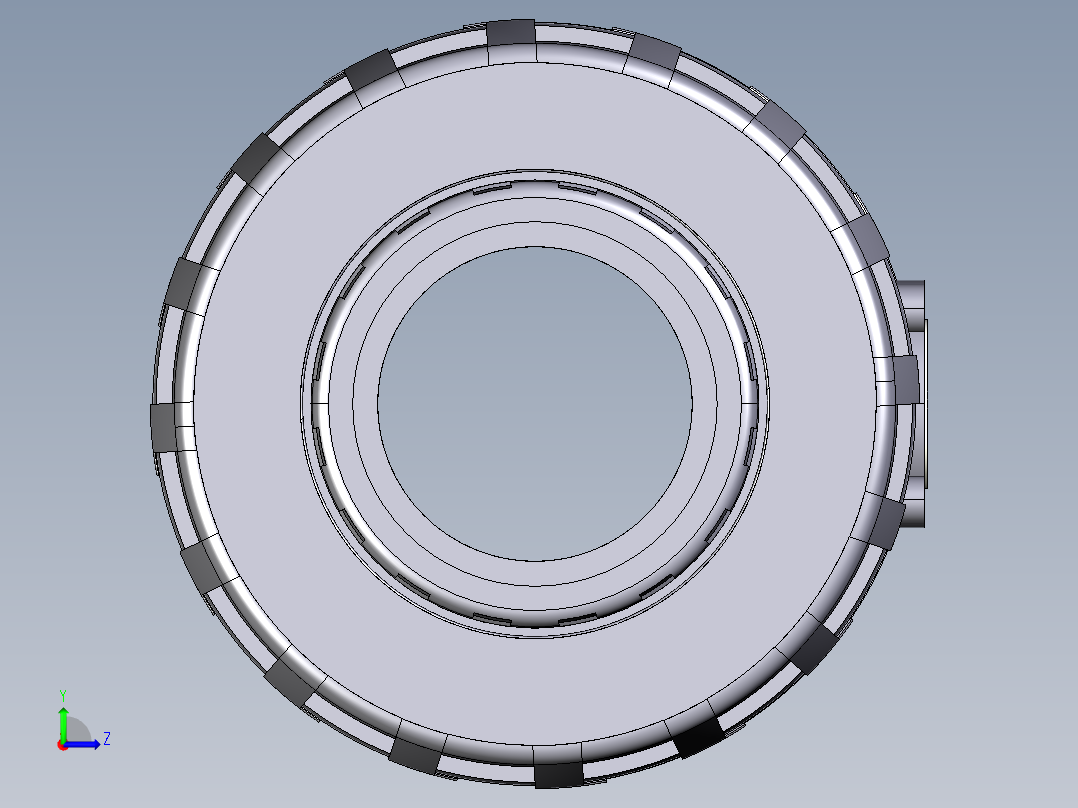 4SSEFC BSP EasyFit弹簧止回阀螺纹母端左视图