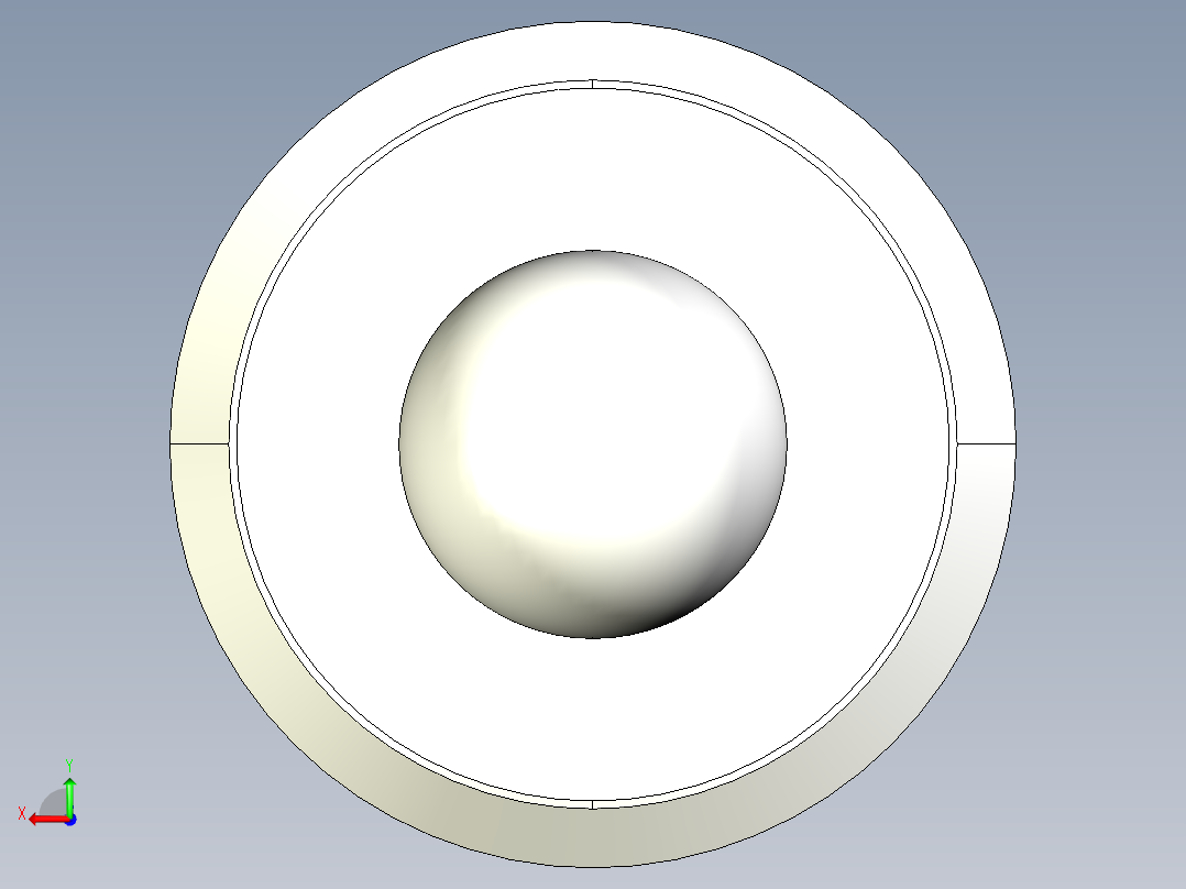 定位柱(重荷重)2207-3D多系列多零件图纸模型后视图