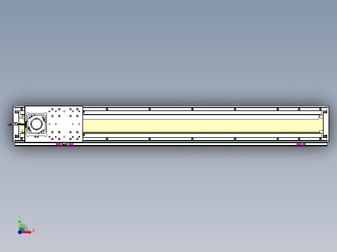 威洛博VG 系列模组VG17-L50π-S1100-BC-ZP75B-C3-K前视图