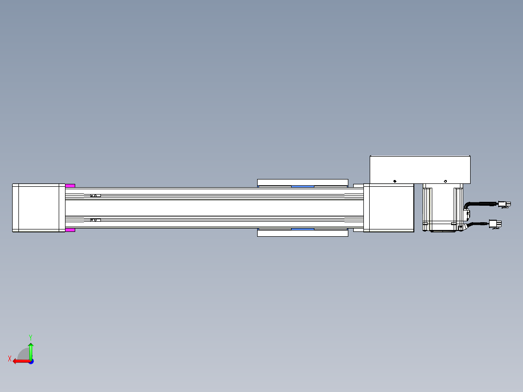 威洛博LB.GB同步带传动--欧规系列GB8-L96-S350-BR-P75后视图