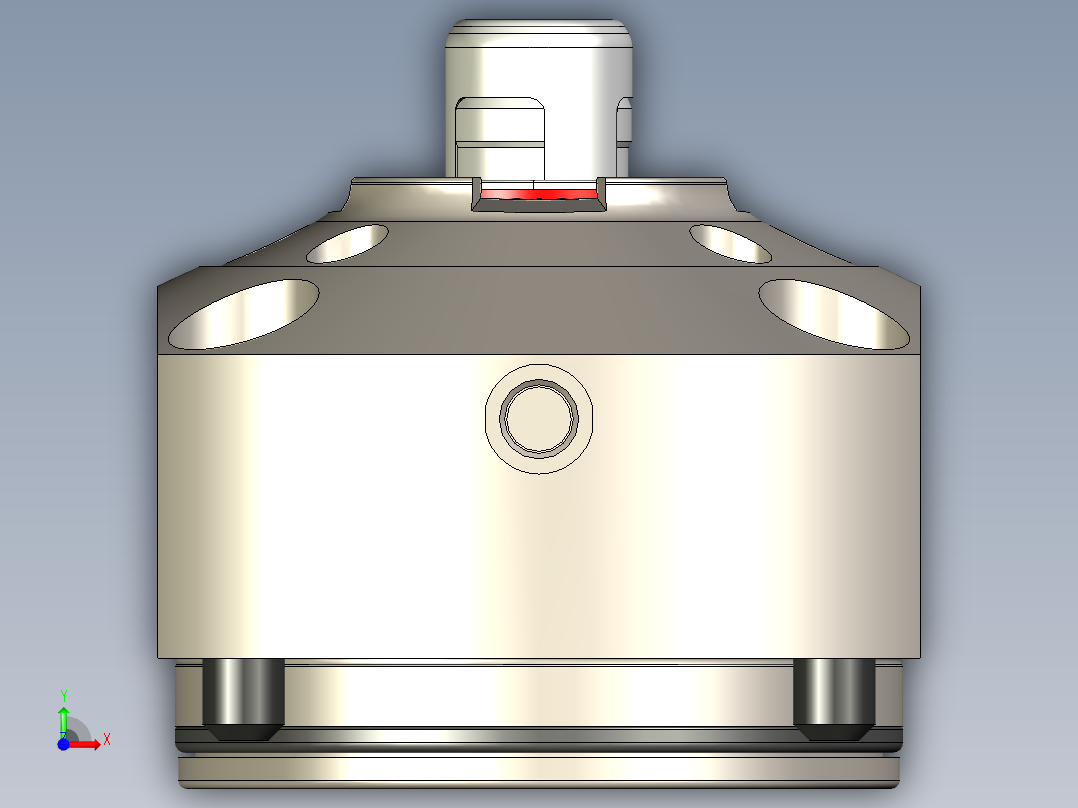 KOSMEKSFA3000-M1N-140多系列多零件图纸模型多系列多零件图纸模型前视图