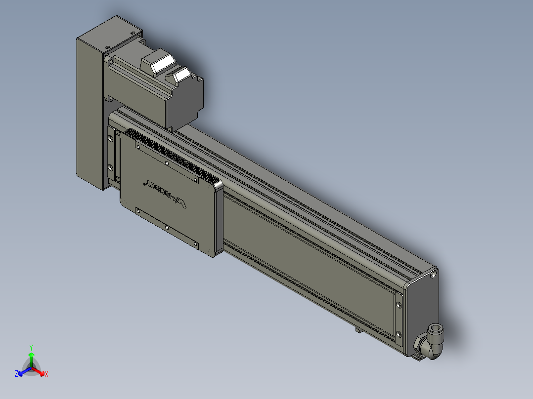 威洛博VC10-S250-BR-P40正等轴测图