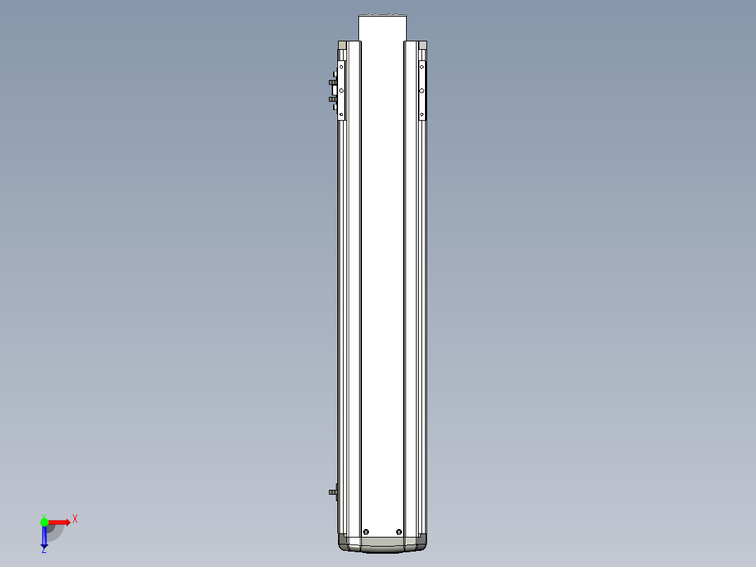 Toyo东佑达直线模组-ETH13-600-BM-200W+煞車俯视图