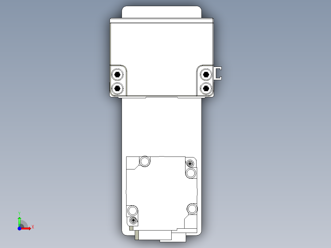 钢基模组-TPA-KSR-6005C-300A1-MP-H1S0前视图