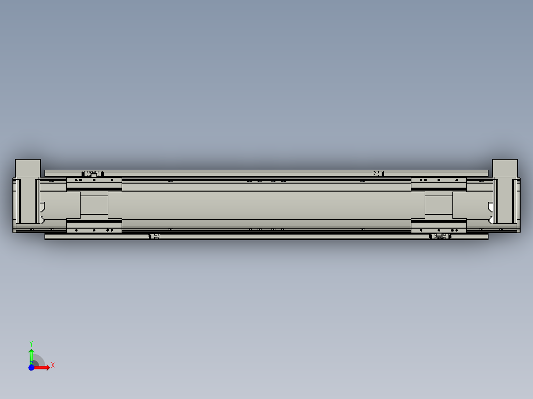 威洛博双电机滑台-VBF14S2-L50-S700-BU-P40-C6前视图