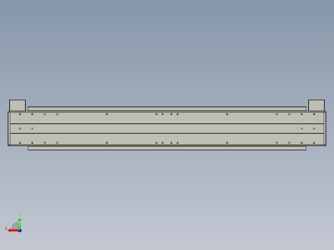 威洛博双电机滑台-VBF14S2-L50-S700-BU-P40-C6后视图