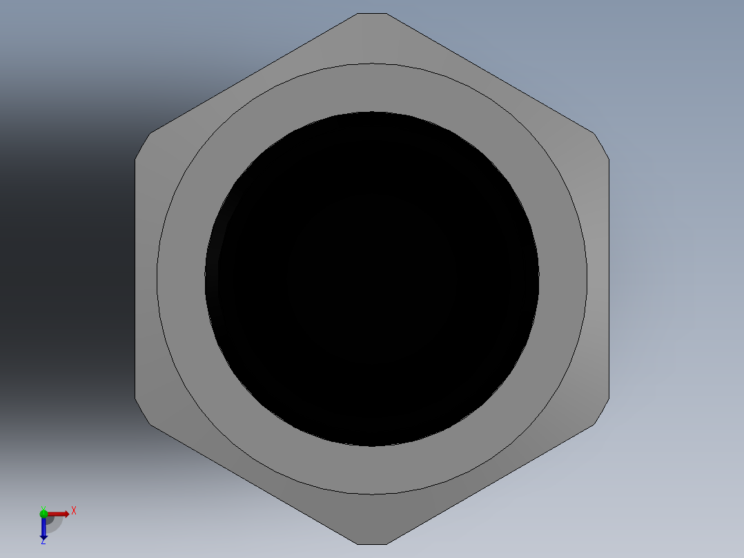 液压缓冲器ACA1210-1俯视图