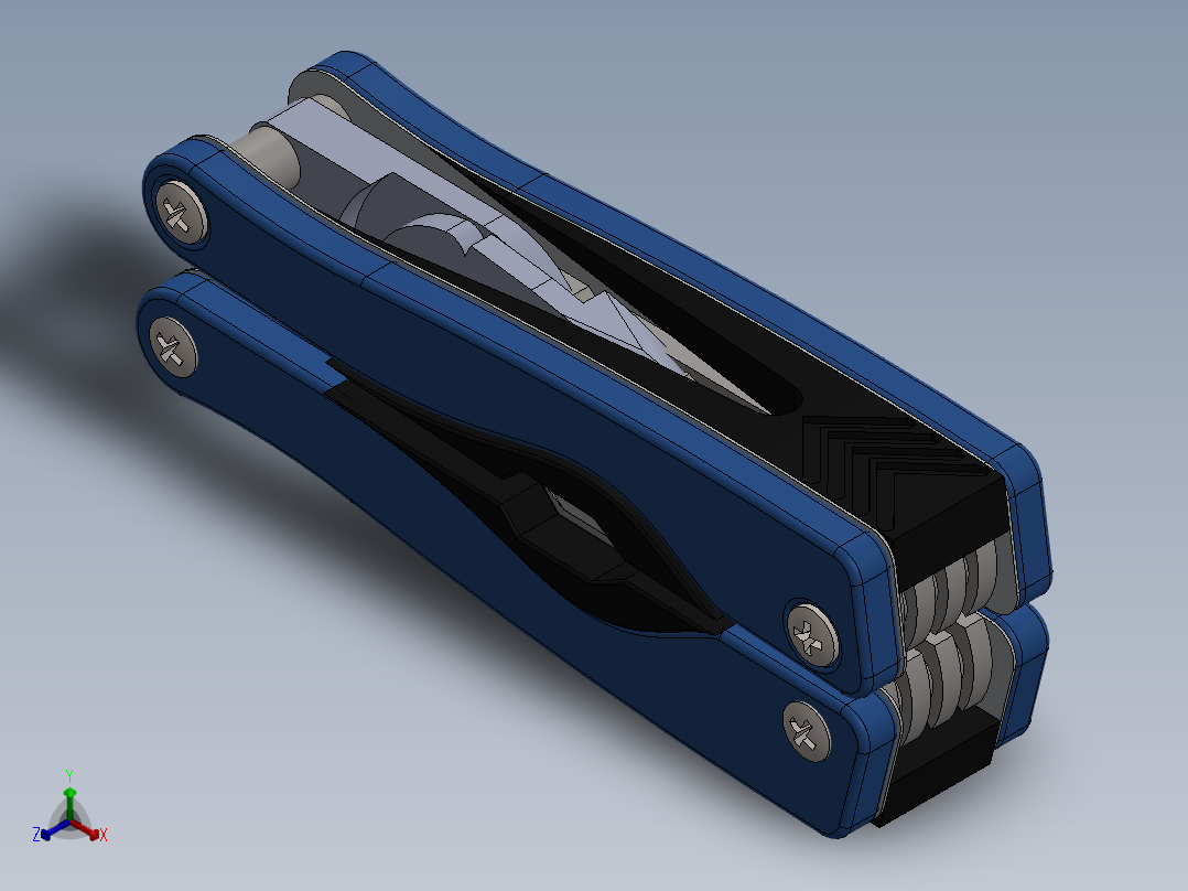 钳子 (31)正等轴测图