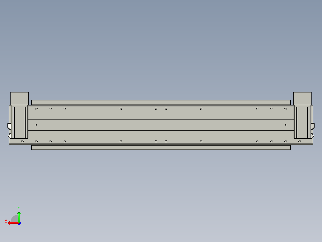 威洛博双电机滑台-VBF14S2-L50-S500-BD-P40-C6后视图