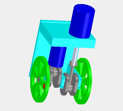 斯特林发动机3D模型