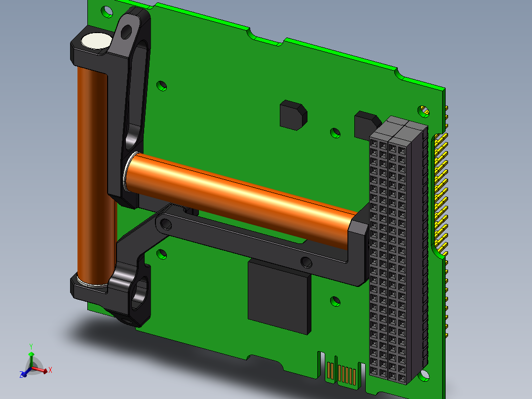 iMTQ <span style='color: red'>磁</span>转矩板 PCB的三轴<span style='color: red'>磁</span>系统