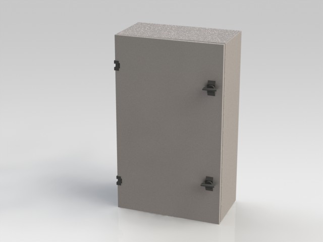 带压力表和传感器的机柜