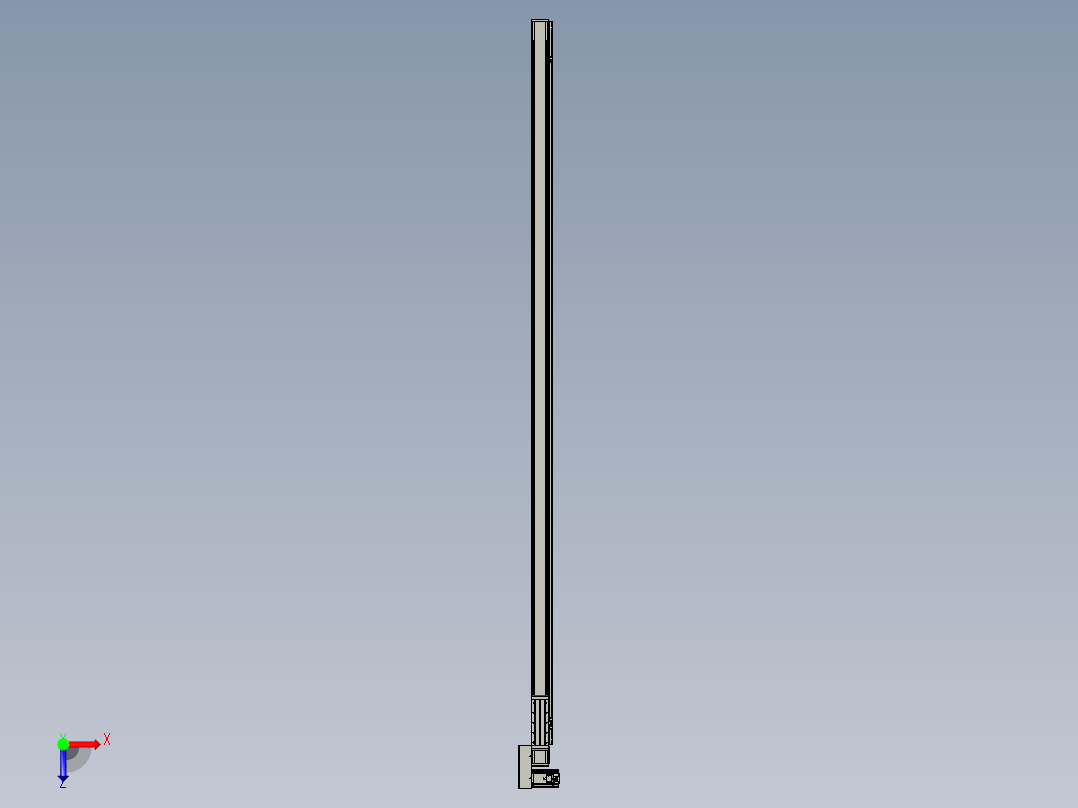 欧规系列-LB8-L75-S3000-BR-ZP75-C3俯视图