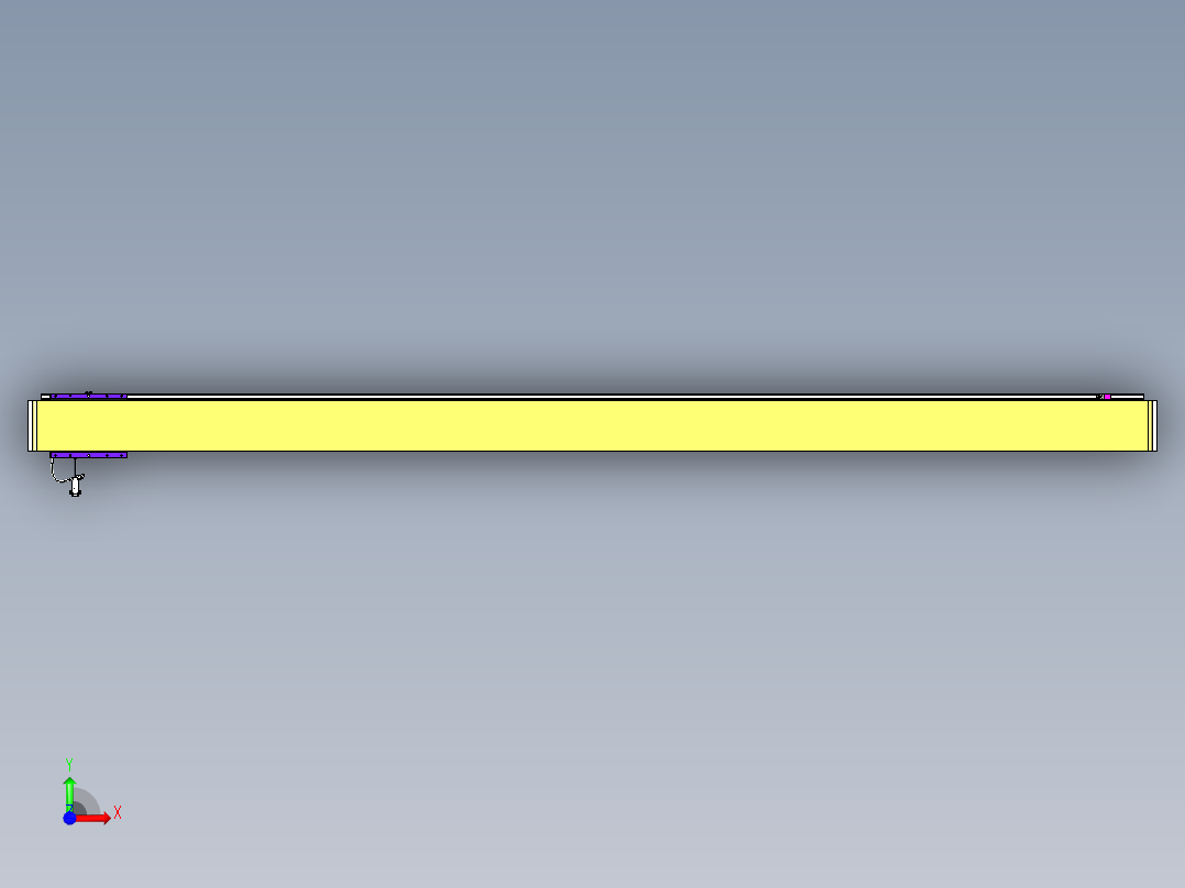 威洛博VL系列直线电机模组-VL14S3-S2750前视图