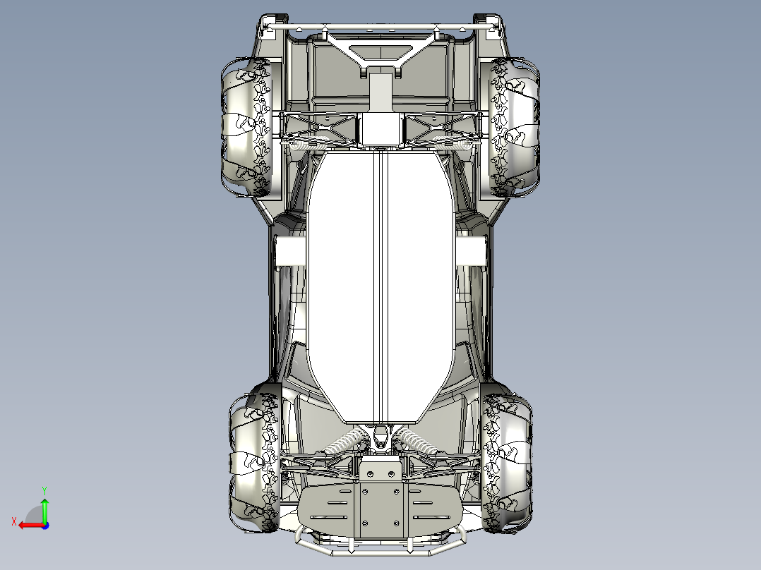 玩具车 Lagoa_truck_II STP后视图