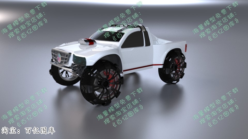 玩具车 Lagoa_truck_II STP