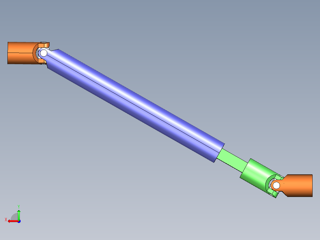 联轴器-万向节-伸缩接头2后视图