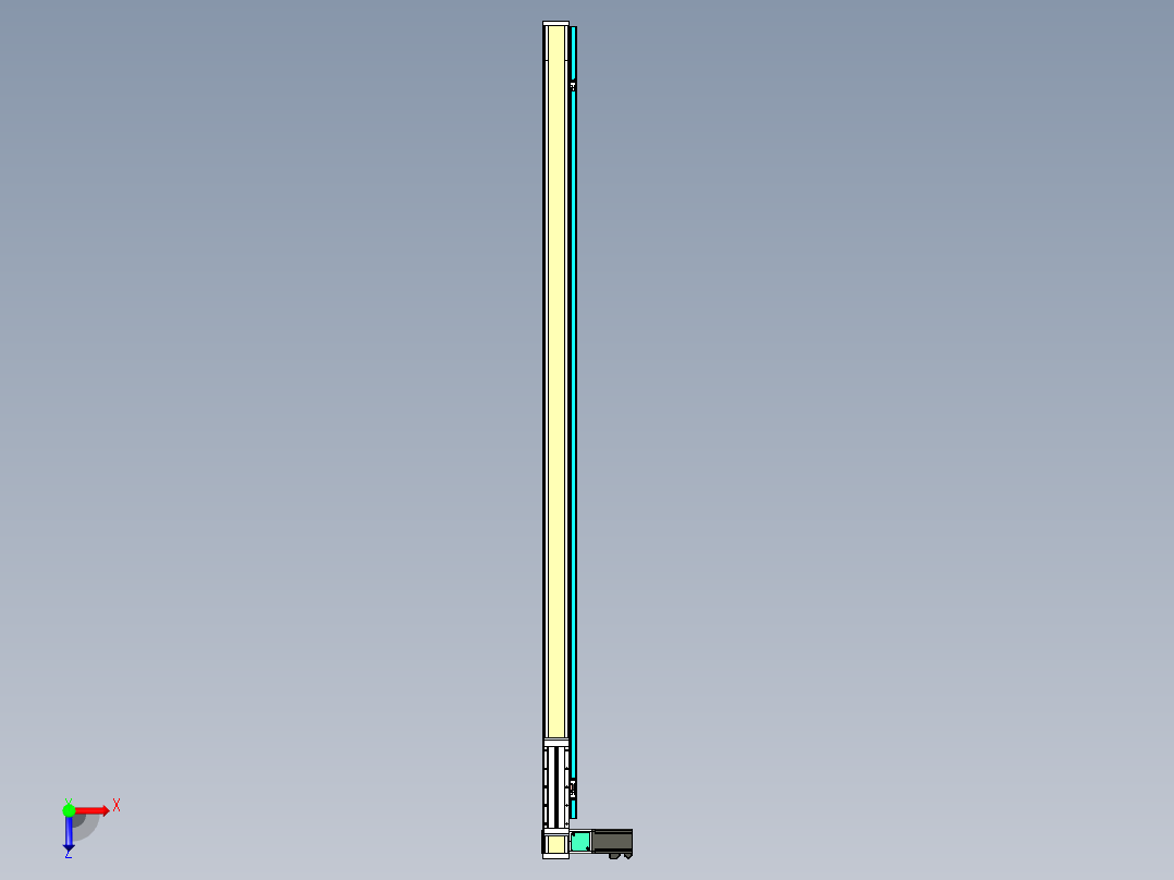 欧规系列-LB6-L130-C-S1700-BL-P40-D3俯视图
