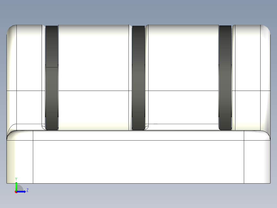 型材-KJN 40X45 DIE-CAST COMBI HINGE 095Z4045SF00S左视图