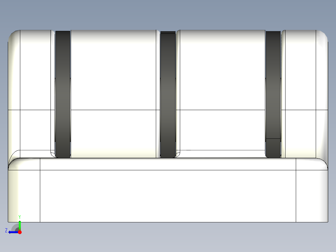 型材-KJN 40X45 DIE-CAST COMBI HINGE 095Z4045SF00S右视图