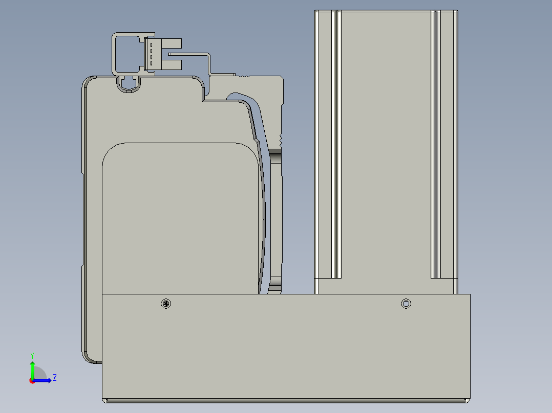 威洛博VBF12-S500-BLU左视图