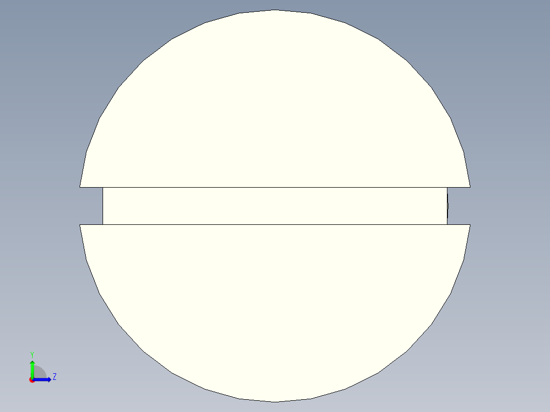 沉头螺钉-Screw_-M27-L288_260-42-4x4-40_-Countersunk_head.stp左视图