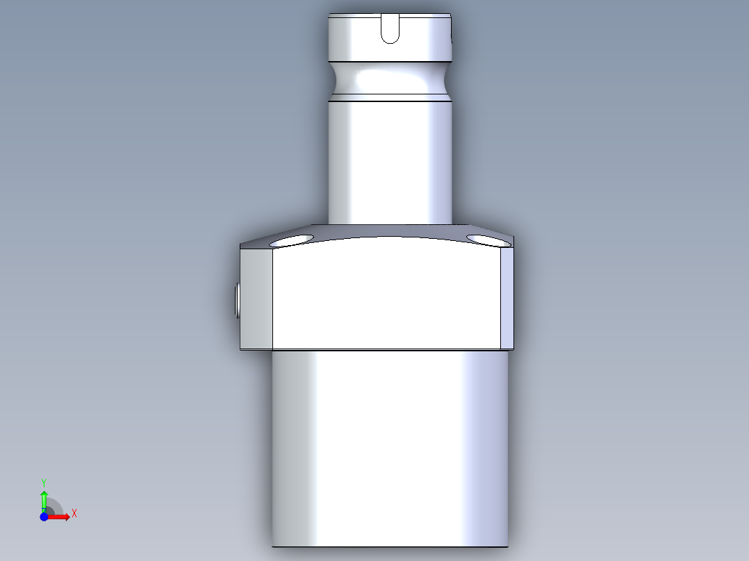 KOSMEKLHA1050-GL-F多系列多零件图纸模型前视图