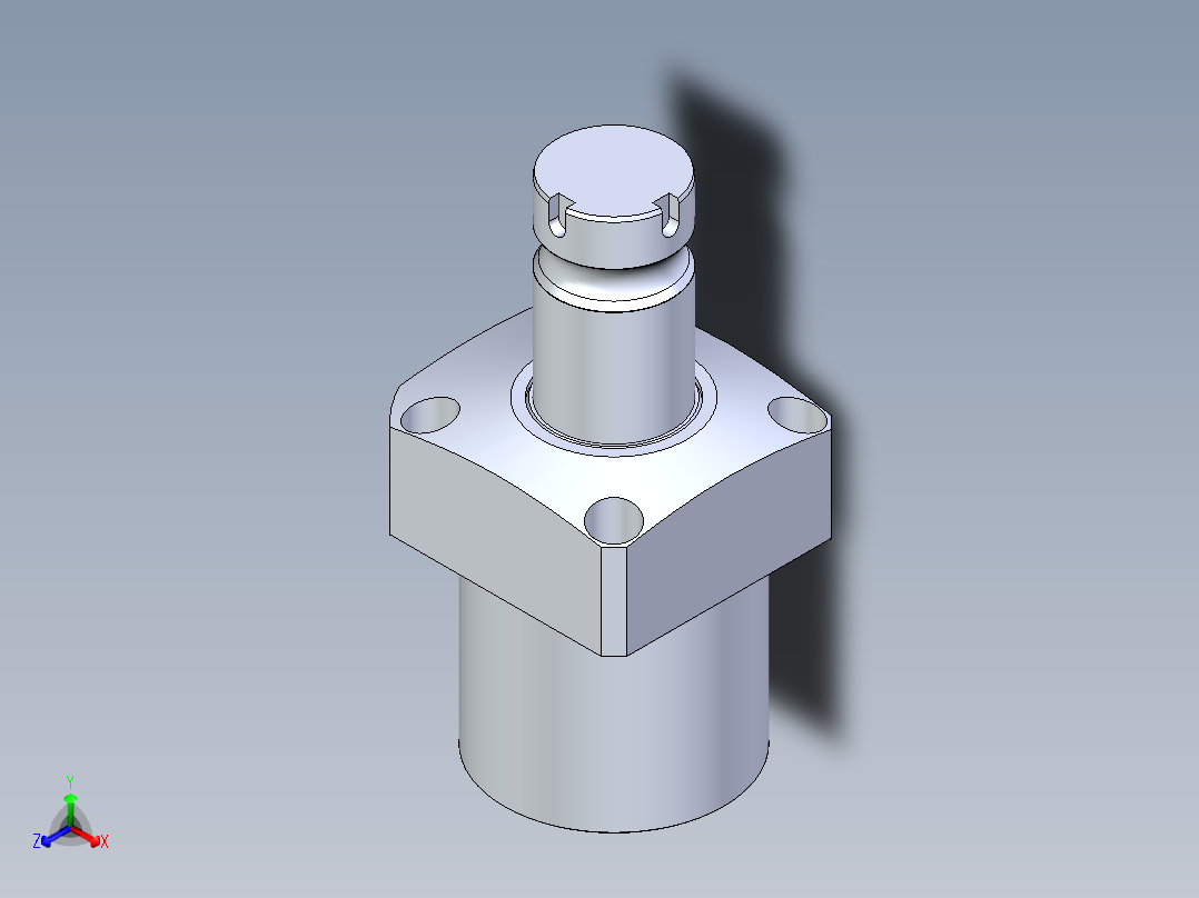 KOSMEKLHA1050-GL-F多系列多零件图纸模型正等轴测图