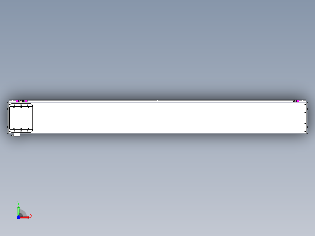 威洛博LC系列3d模型模组LC22H1Y-S1900前视图