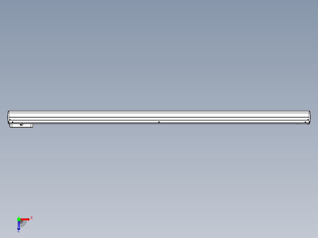威洛博LC系列3d模型模组LC22H1Y-S1900俯视图