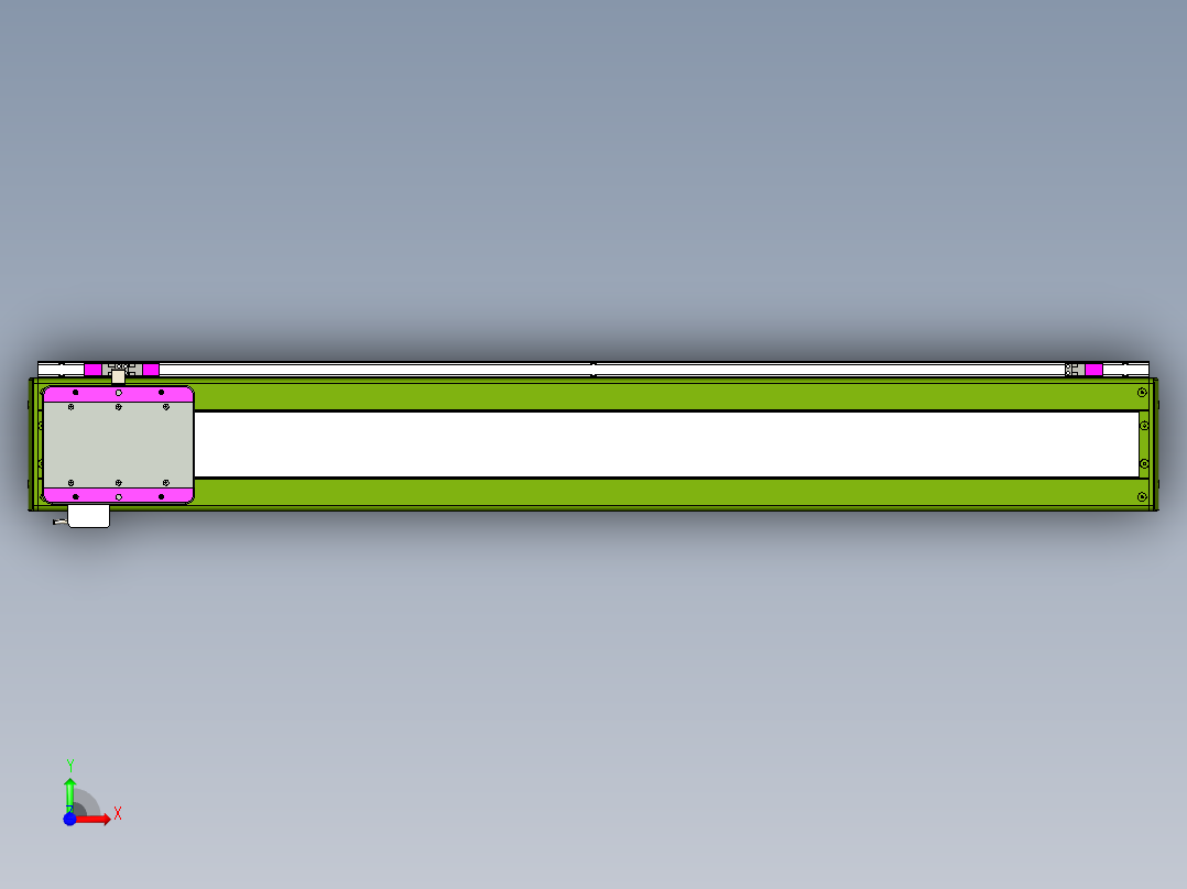 威洛博LC系列3d模型模组LC14S1Y-S1000前视图