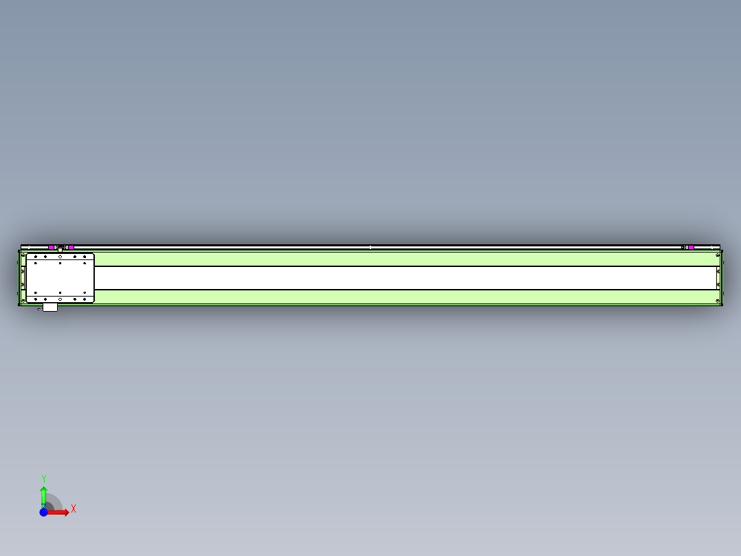威洛博LC系列3d模型模组LC17E2Y-S1900前视图