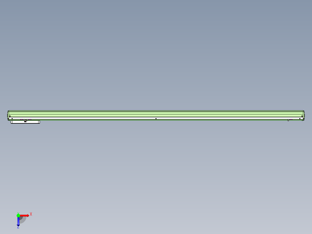 威洛博LC系列3d模型模组LC17E2Y-S1900俯视图