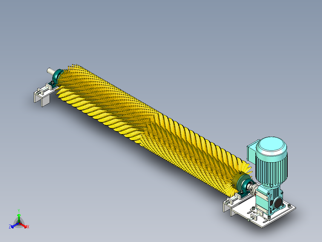 电动滚刷清扫器1700长